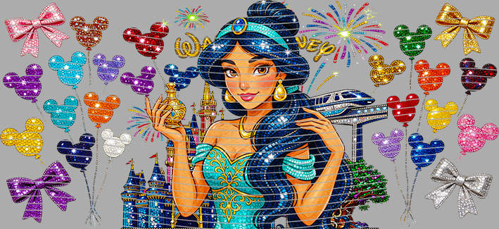 16oz Disney style-D-3510